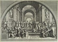 KG 00240
<br/>
School van Athene
<br/>
<em>Aquila, Francesco Faraone (ca. 1676-1740)</em>